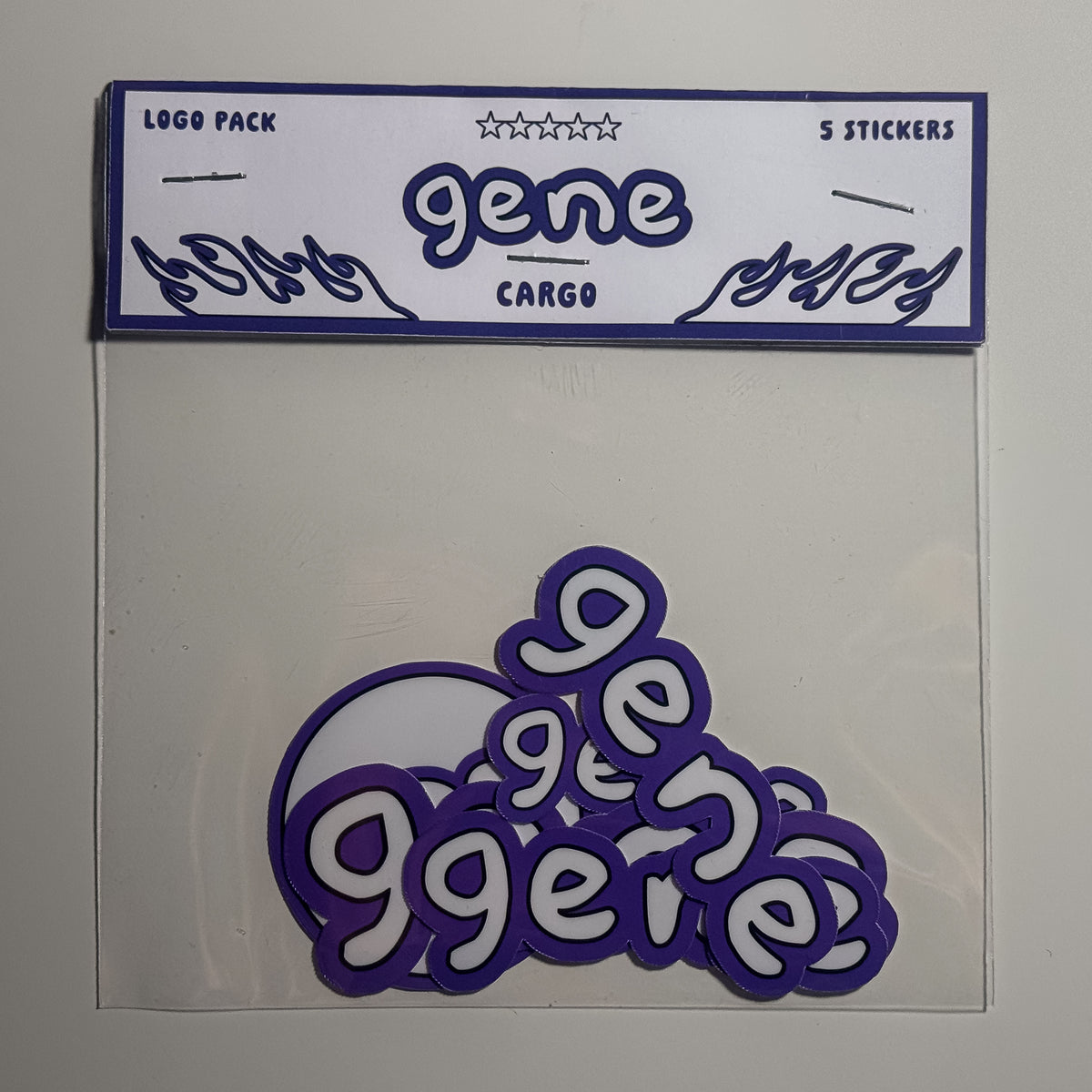 gene - Logo Sticker Pack (Pre-order)